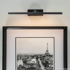 Schilderijlamp Matisse zwart 34cm