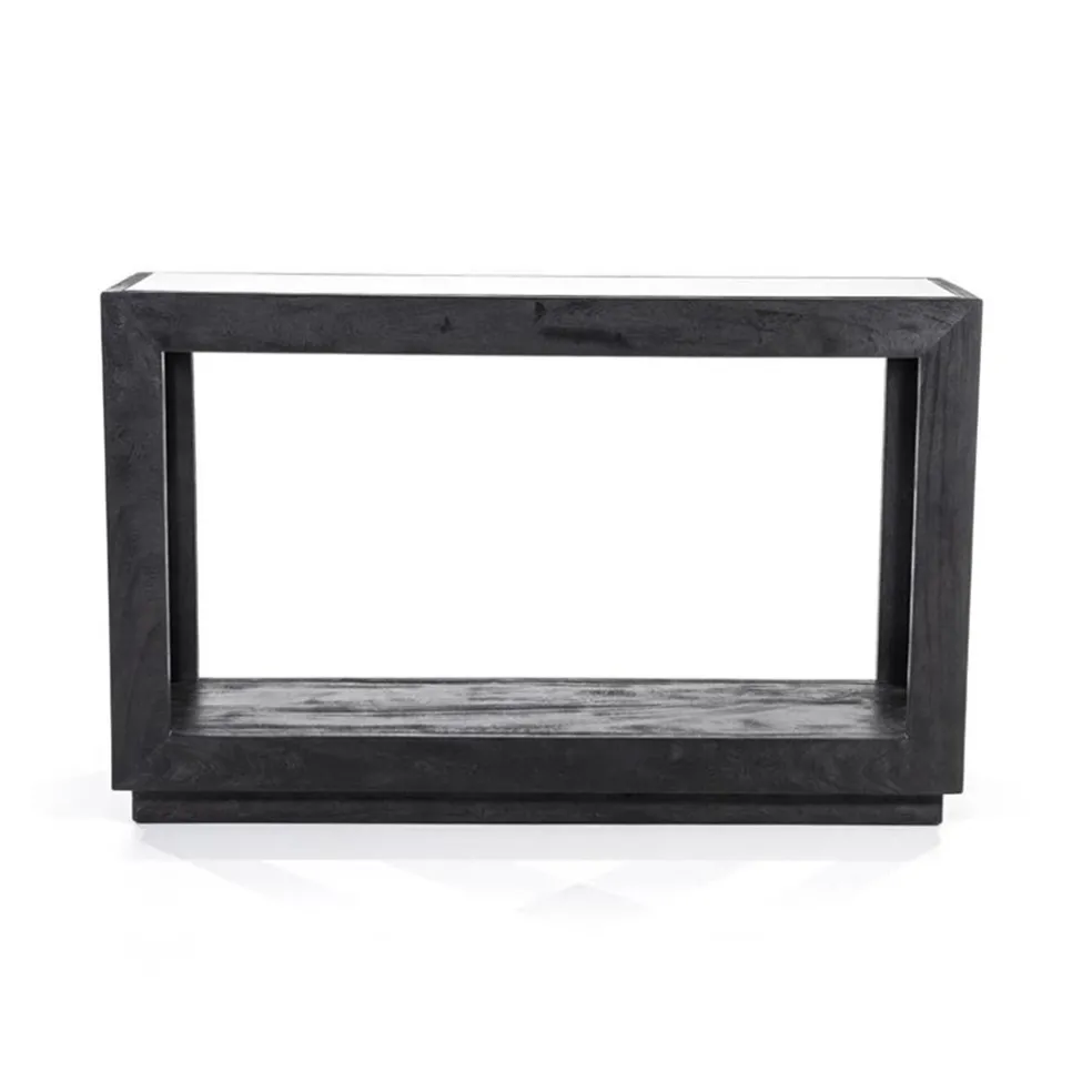 Sidetable Liam 120x35x75 cm - zwart