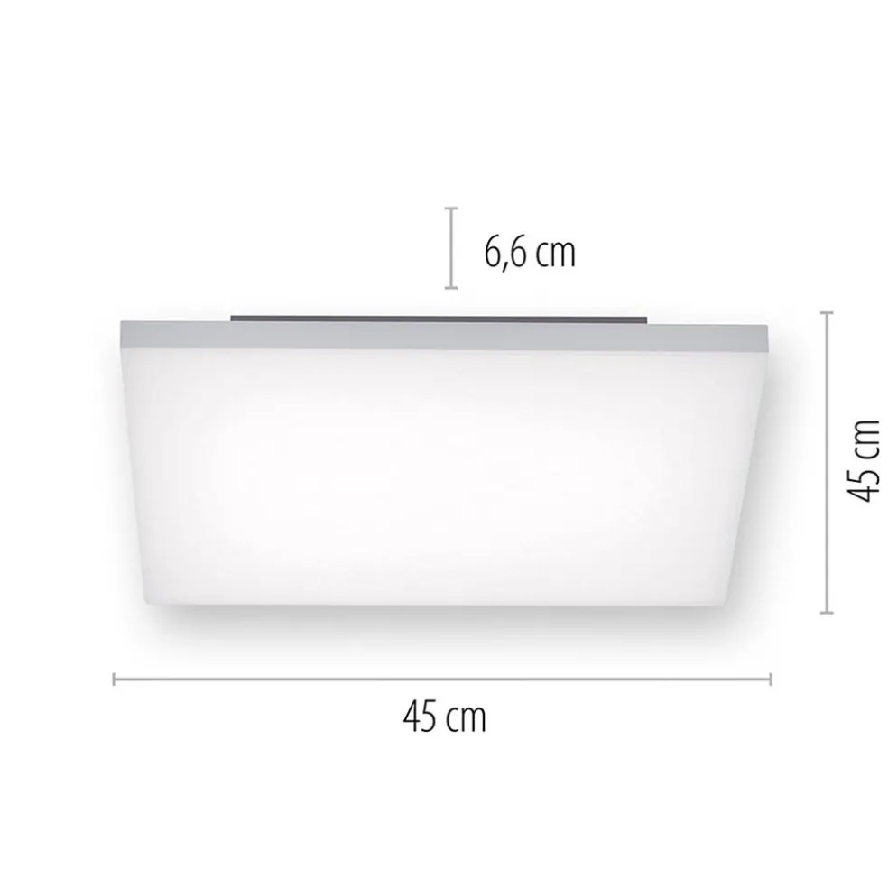 Smart LED paneel wit dimbaar 45x45 cm