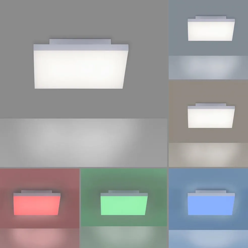 Smart plafondlamp square wit dimbaar