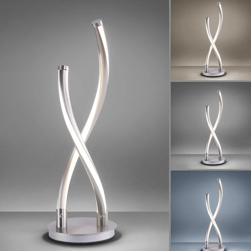 Smart tafellamp spiraal inclusief remote