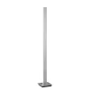Smart vloerlamp 2-lichts aluminium