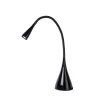 Speelse zwarte bureaulamp Zozy LED