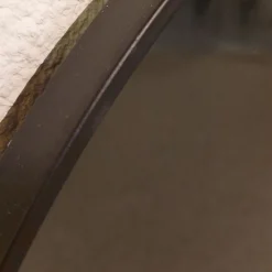 Spiegel Espejo zwart met smoke glas