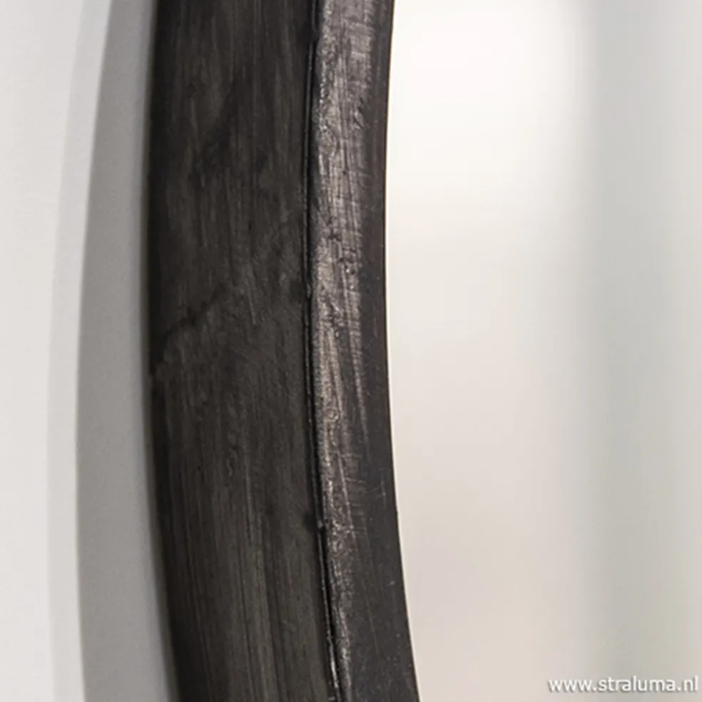 Spiegel rond zink 51cm