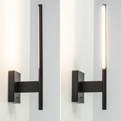 3-Standen dimbare wandlamp met verstelbare kap