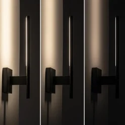 3-Standen dimbare wandlamp met verstelbare kap