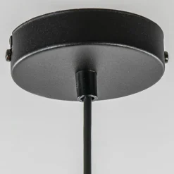 Stijlvolle kleine hanglamp zwart met goud