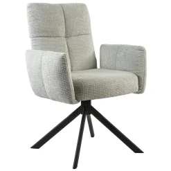 Stoffen eetkamerstoel met return-system
