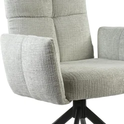 Stoffen eetkamerstoel met return-system