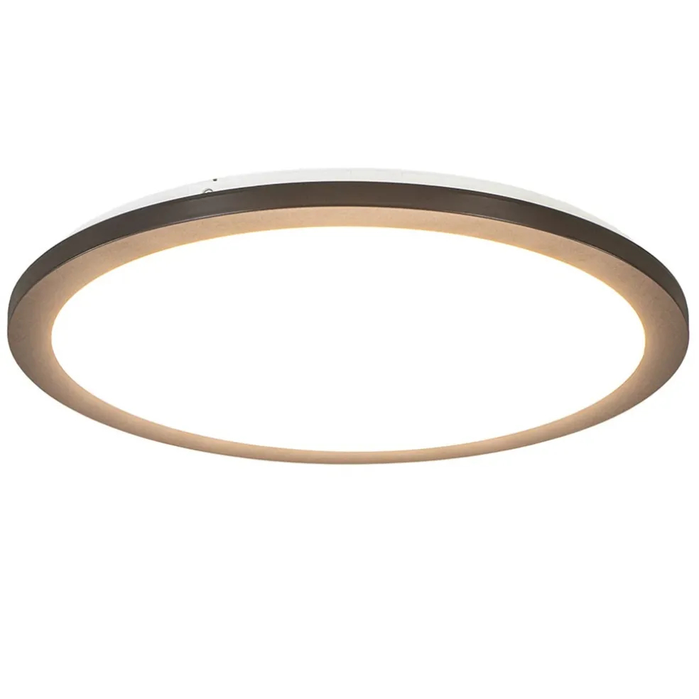Strak moderne LED plafondlamp 40 cm dimbaar