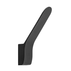 Strakke design LED buitenlamp zwart wand