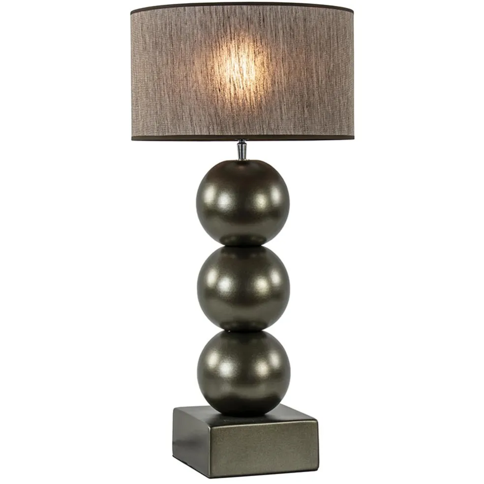 Tafellamp Bilba 72cm brons