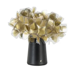 Tafellamp Clizia Mama Non Mama goud/zwart oplaadbaar