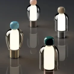 Tafellamp Easy Peasy Flamingo oplaadbaar