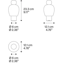 Tafellamp Easy Peasy Lagoon oplaadbaar