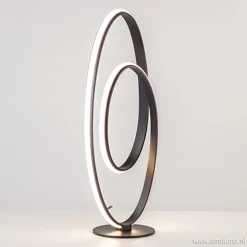 Tafellamp eclips zwart incl.dimmer