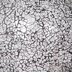 Tafellamp glasbol 30cm mozaiek zwart/wit