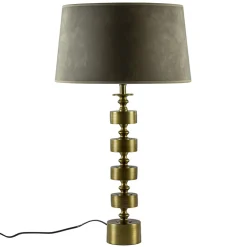 Tafellamp Gody antiek brons exclusief kap