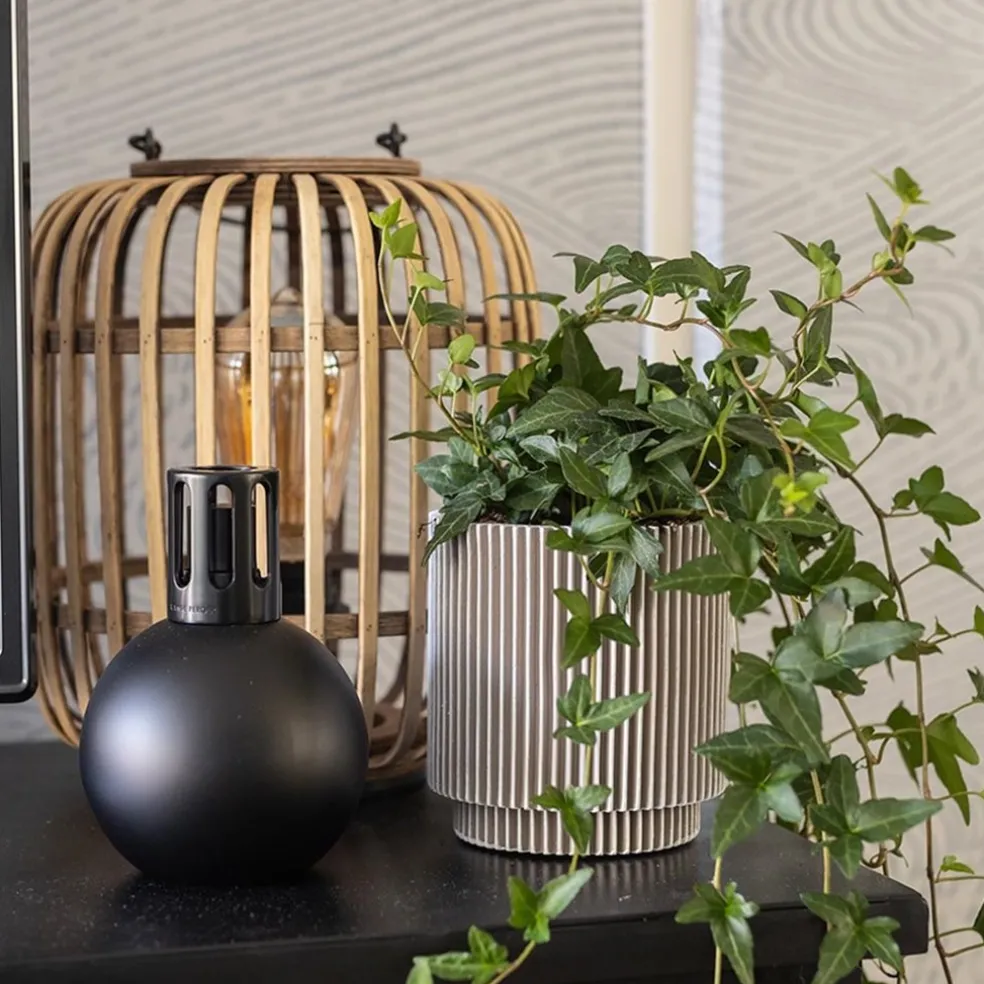 Tafellamp lantaarn bamboe