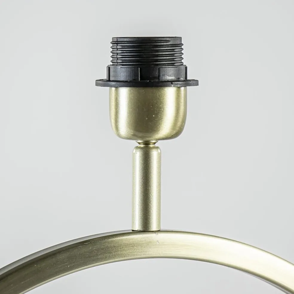 Tafellamp Liva licht goud exclusief kap L&L