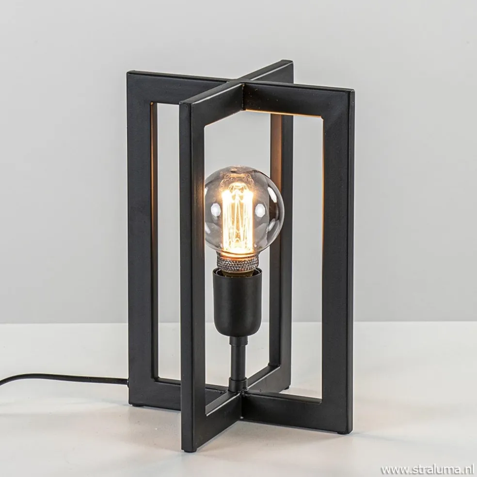 Tafellamp Mace 30cm zwart