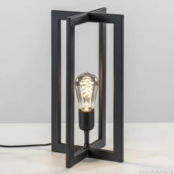 Tafellamp Mace 40cm zwart