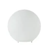Tafellamp Oblica bol 25cm opaal mat wit