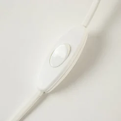 Tafellamp Oblica bol 25cm opaal mat wit