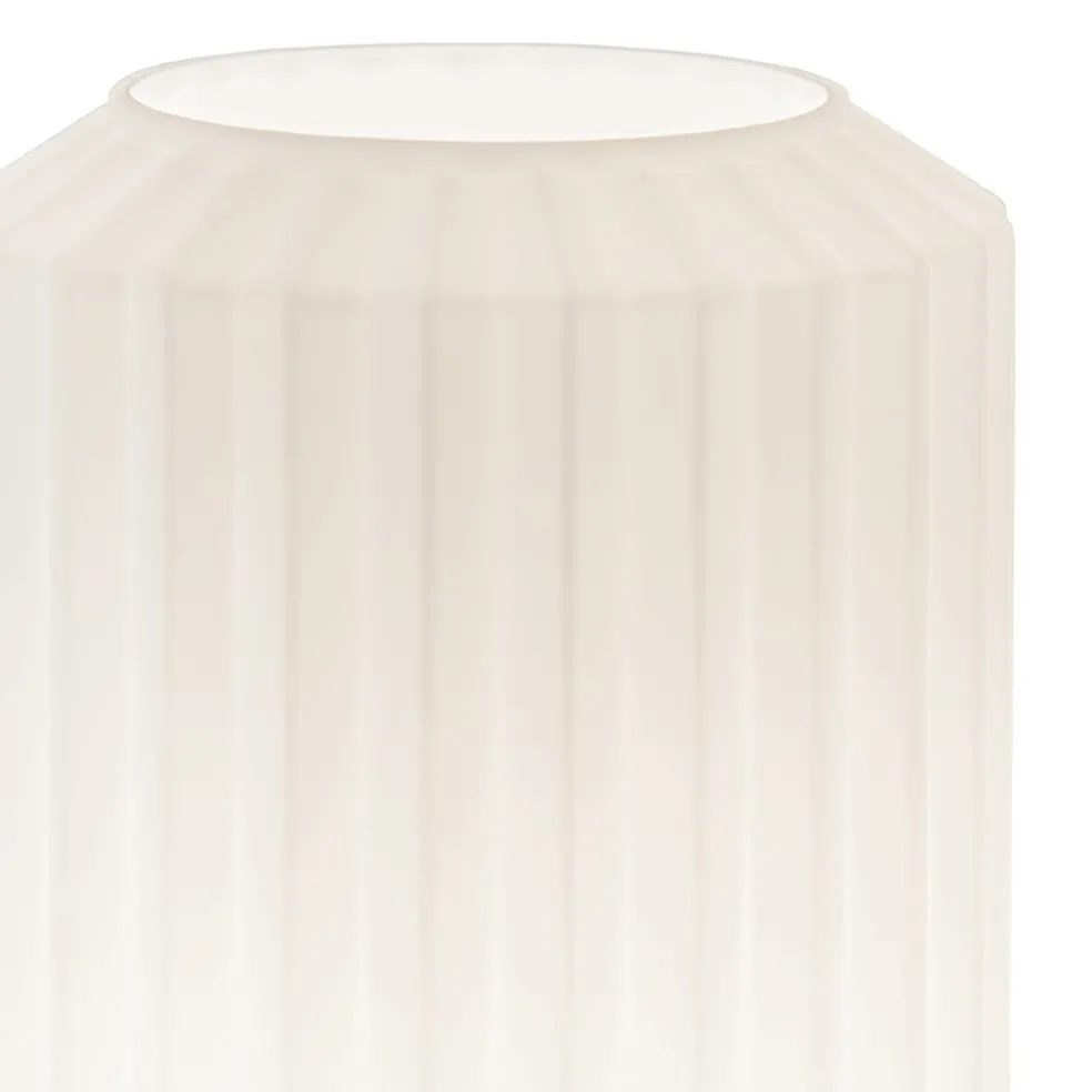 Tafellamp op batterij wit/goud 3-standen dimbaar