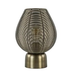 Tafellamp Suneko 34cm draad brons