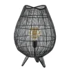 Tafellamp Yumi zwart op pootjes Light and Living