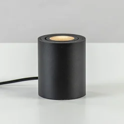 Tafelspot Rebel rond zwart gu10