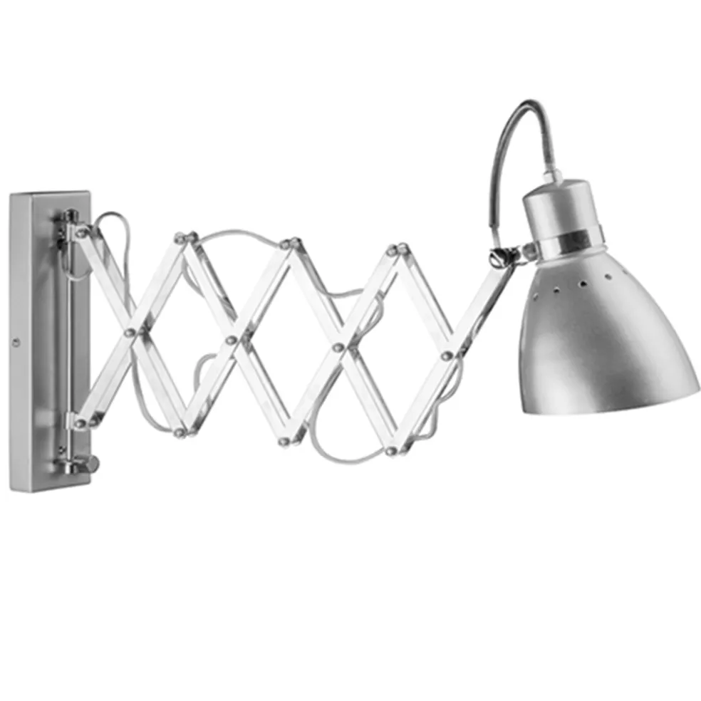 Trek wandlamp Spring chroom/grijs