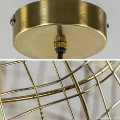 Trendy hanglamp Mirana goud L&L