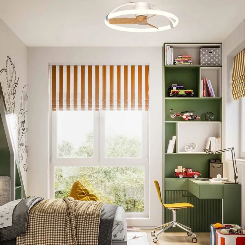 Ventilator Nepal mini wit/hout remote cct