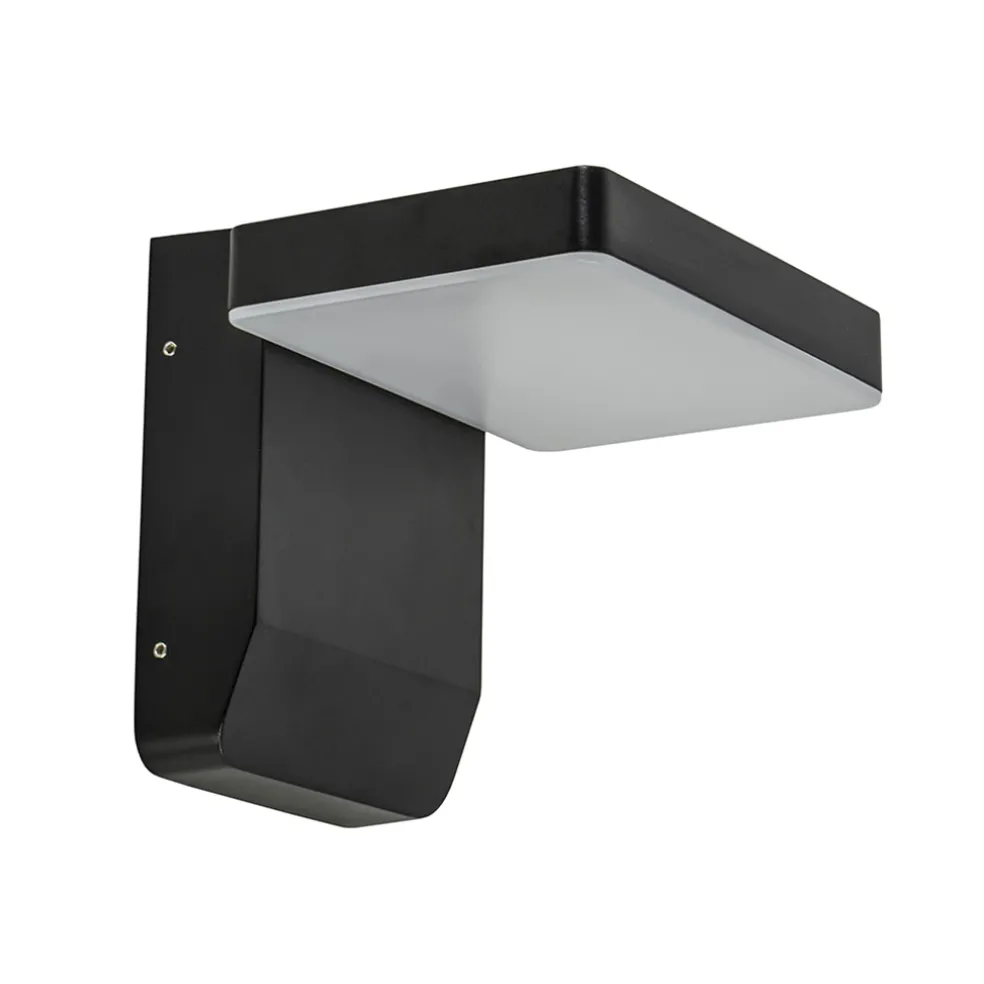 Verstelbare LED buitenlamp zwart IP54