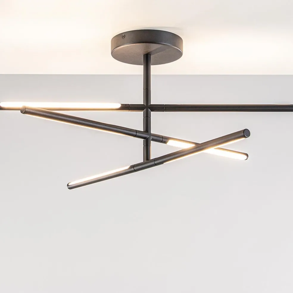 Verstelbare LED plafondlamp met 3-standen dim functie