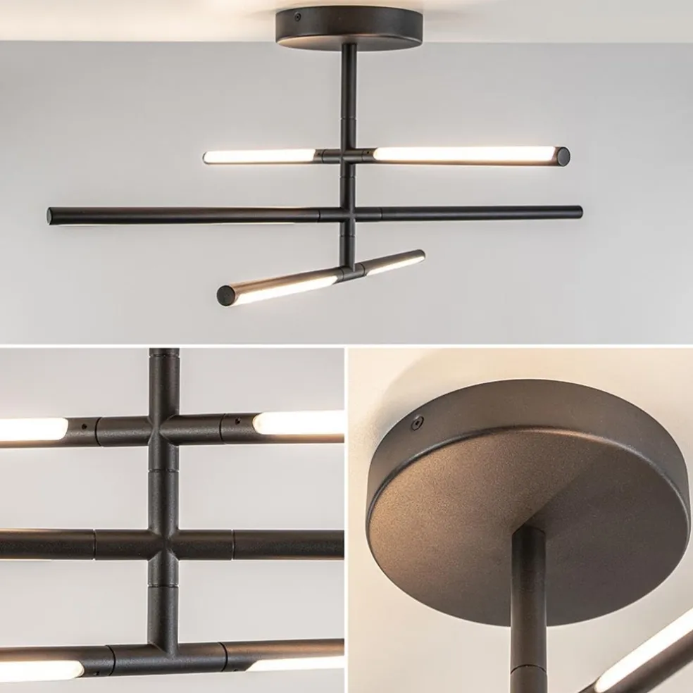 Verstelbare LED plafondlamp met 3-standen dim functie