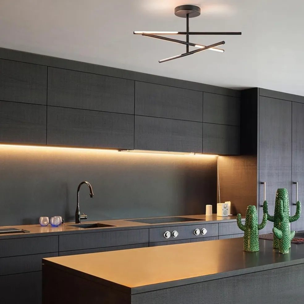 Verstelbare LED plafondlamp met 3-standen dim functie