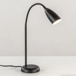 Verstelbare tafellamp touchy zwart dimbaar