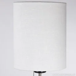 Verstelbare zwarte tafellamp met kap