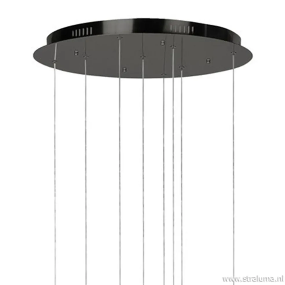 Vide hanglamp 8-L ringen zwart