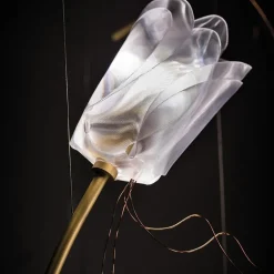 Videlamp Tulip 7L prisma/brass