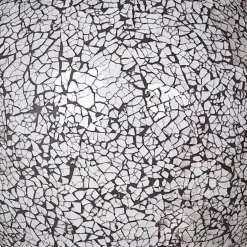 Vloerlamp 200 cm gerecycled glas wit