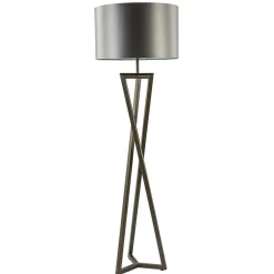 Vloerlamp Atrani platinum excl. kap