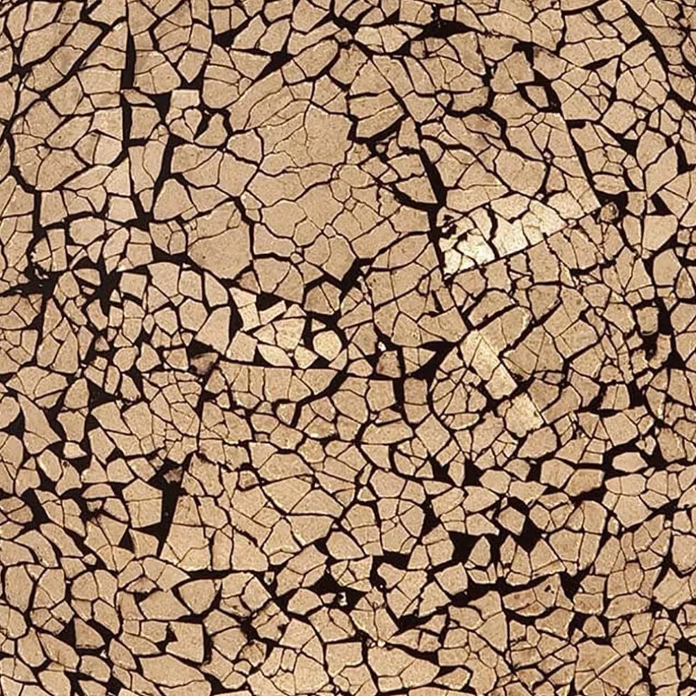 Vloerlamp bottle mozaiek glas zwart/wit