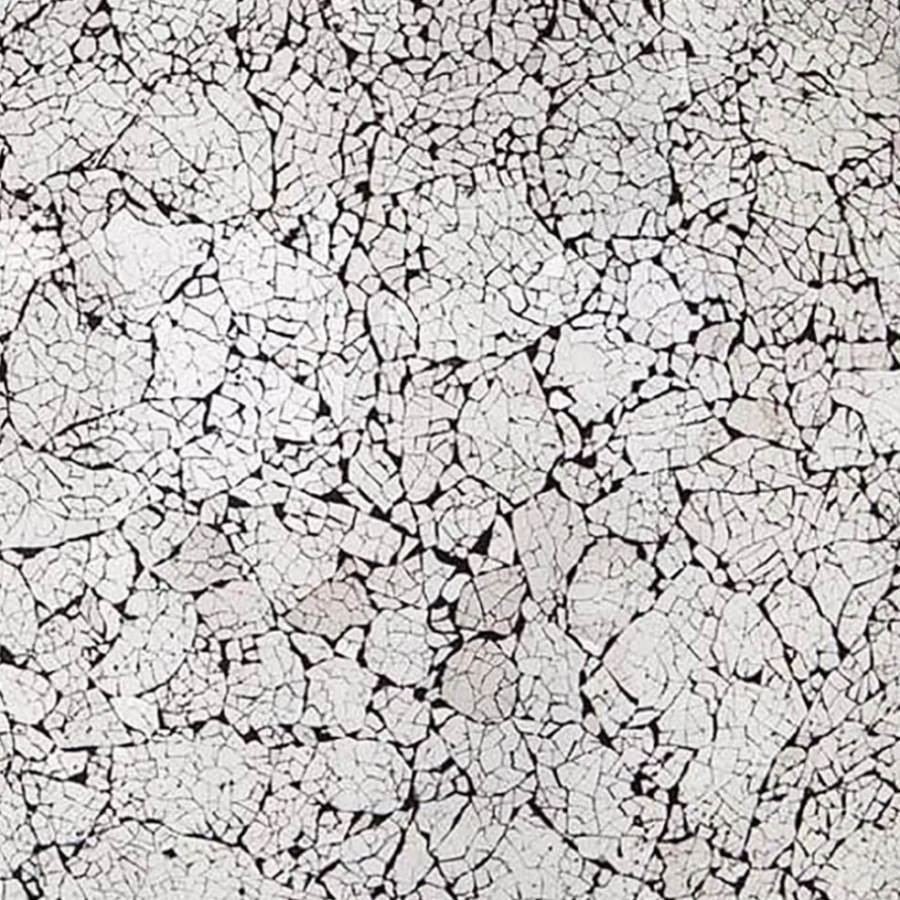 Vloerlamp bottle mozaiek glas zwart/wit