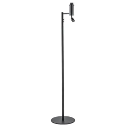 Vloerlamp Havana + leesspot zwart z/kap