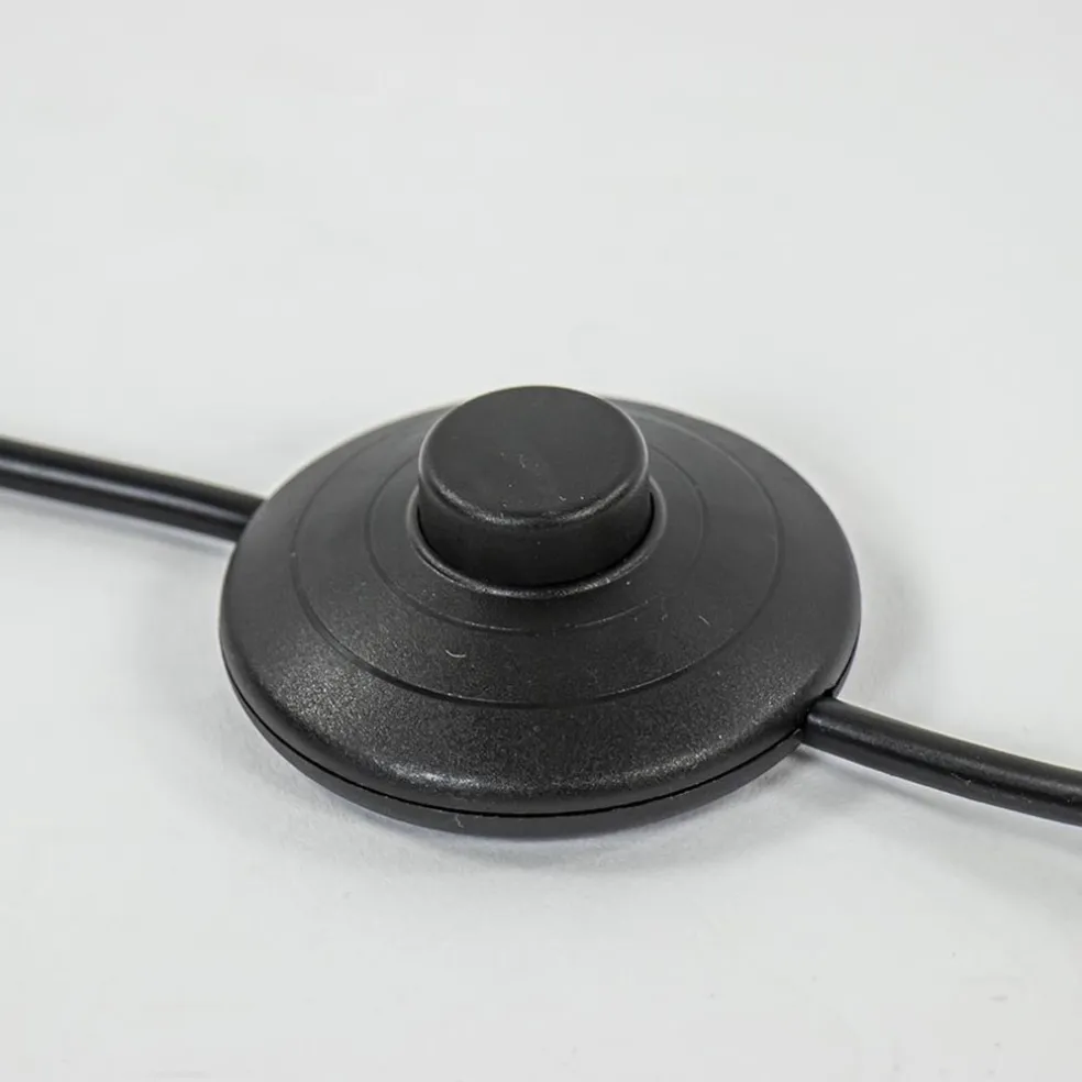 Vloerlamp Tube zwart 160cm